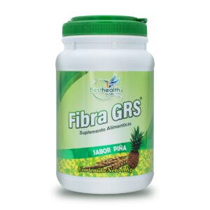 Fibra GRS 1 Kg Fibra Natural con Linaza polvo, salvado de trigo y pulpa de piña Best Health